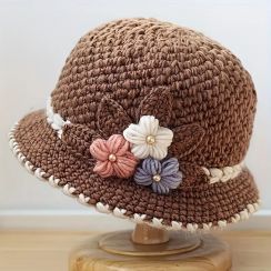 69Pcs Chic Winter Bucket Hat for Women Cozy and Warm