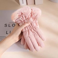 25 Pairs Women Winter Waterproof Gloves Touchscreen Cute Animal