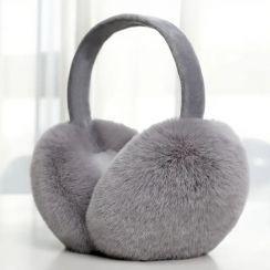 10Pcs Christmas Plush Earmuffs Warm Winter Ear Covers