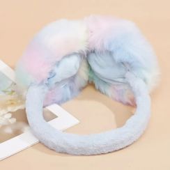 15Pcs Cozy Foldable Plush Earmuffs for Girls