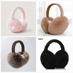 Wholesale of Plush Variety Earmuffs Pack  4 Styles